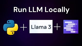 Run LLMs Locally with Local Server Llama 3  LM Studio [upl. by Fowle762]