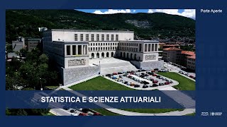 Statistica e Scienze Attuariali  Laurea triennale [upl. by Ellertal131]