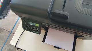 Test Printer HP Laser M1212nf MFP [upl. by Gerome]