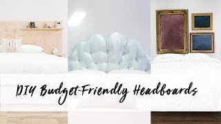 DIY BudgetFriendly Headboards for Every Design Style [upl. by Christiane]