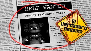 LA VERDAD DE TODO five nights at freddys [upl. by Zzaj]