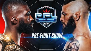 PFL Regular Season  Las Vegas 2024 Pre fight Show [upl. by Ahsircal501]