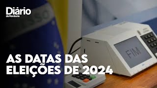 Descomplicando Quais as datas o eleitor precisa ficar de olho antes das eleições de 2024 [upl. by Eiznikam370]