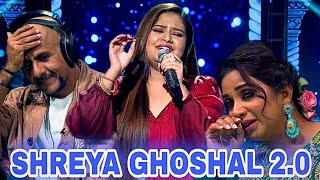 Yaad Piya Ki Aaye Fit Sneha Shankar Full Performance  Shreya Ghoshal Crying  Indian Idol 15 [upl. by Alvarez]