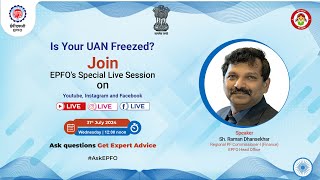 Live Session on Freezed UAN [upl. by Giamo]