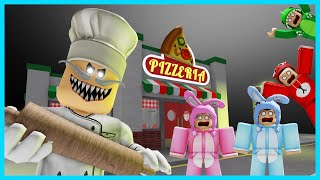 MIPAN amp ZUZUZU Terjebak Di Dalam Restoran Papa Pizzas Pizzeria Bersama Bonni amp Jonjon Di Roblox [upl. by Yorgerg280]