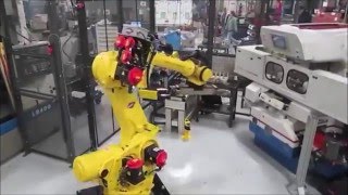 Automação Industrial  Processos com Robos [upl. by Elidad]