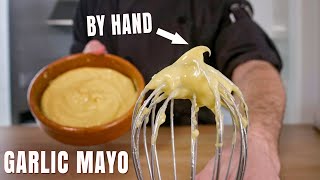 How To Make Aioli Sauce Like a Pro Chef [upl. by Keslie]