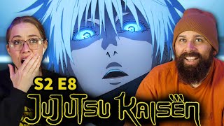 JUJUTSU KAISEN Season 2 Episode 8 REACTION quotThe Shibuya Incidentquot [upl. by Riamo]