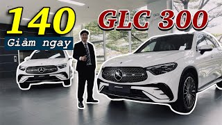 Mercedes GLC 300 4Matic Màu Trắng Giao Ngay Giảm Ngay 140 Triệu Tặng Bảo Hiểm  Hoan Channel [upl. by Winona530]