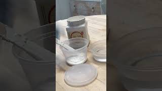 shorts How To Whitewash Wood with Paint  Dining Table Makeover [upl. by Ariat]