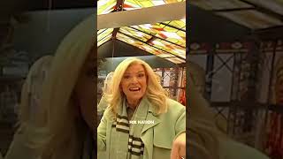 Janice Dean Steps Into the Saints Photo Booth at NYC Popup for a Saintly Transformation [upl. by Yuzik]