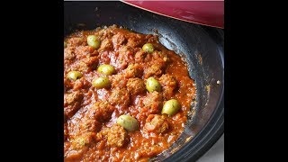 Marokkaanse gehaktballetjes in tomatensaus  kefta [upl. by Quintin]