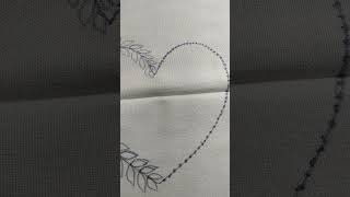 Koto sundor akta dijain love diye youtubeshort art nokshi embrodery [upl. by Nothsa315]