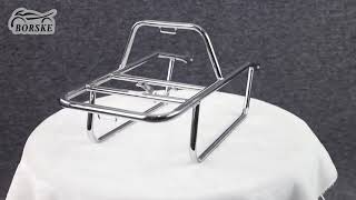 BSK91246 Borske 2024 New Product Motorcycle Luggage Rack [upl. by Silsby]