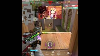 Pov When you get good random teammates  Valorant  valorant ytshorts anime [upl. by Leirbag]