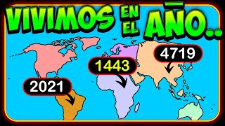 ¿Sabes en qué AÑO vives 📆 CALENDARIOS del mundo [upl. by Ten631]