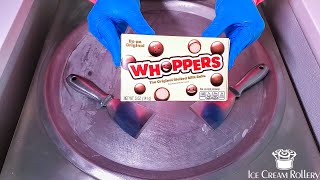 Ice Cream Rolls  Whoppers Rolled Ice Cream  ASMR [upl. by Echo]