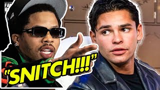 GREAT NEWS RYAN GARCIA SNITCHES ON GERVONTA DAVIS FIGHT DATE AND DAVID BENAVIDEZ ON CARD [upl. by Salhcin]