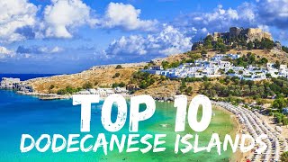 10 Most Beautiful Dodecanese islands [upl. by Felt]