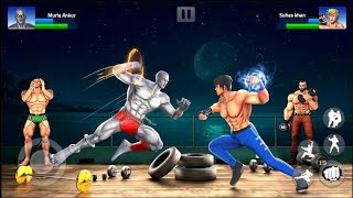 fighting with boss gym heroes part 2 technogamerz gamer gaming shorts gymheroes [upl. by Assirehc]