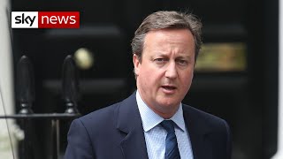 Watch live Former PM David Cameron gives evidence to Public Accounts Committee over lobbying row [upl. by Airelav]