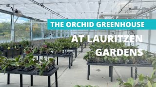 Inside Lauritzen Botanical Gardens Orchid Greenhouse  Designed by Ceres Greenhouse Solutions [upl. by Cullin]