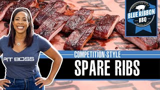 CompetitionStyle Ribs with Master of Cue Champion Erica Blaire  Pit Boss Grills [upl. by Chapen]