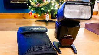 Canon Speedlite Flash 430ex Ii Review [upl. by Alhak]