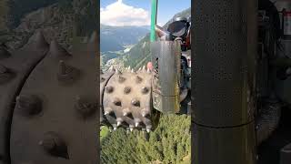 Extremer Motormäher Einsatz im Hochgebirge mit IBEX G4 und Helikopter ⛰️🚁🐐 shorts [upl. by Alleram526]