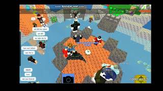 Roblox skywars ON REC Police bacon clap klaser22 [upl. by Niajneb]