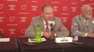 Wisconsin Badgers Basketball Greg Gard Postgame vs Montana State November 7 2024 [upl. by Penman]