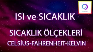 Sıcaklık Ölçekleri CelsiusFahrenheitKelvin  Isı ve Sıcaklık  PDF [upl. by Olen1]