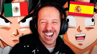 DRAGON BALL DOBLAJE LATINO VS ESPAÑOL ¿ QUIÉN GANA [upl. by Einiar]