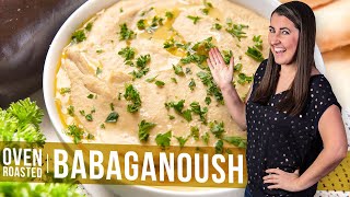 How to Make Oven Roasted Baba Ganoush  The Stay At Home Chef [upl. by Goober]