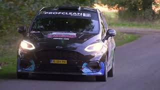 Review TwenteRally 2024  M van Hoek  M Nortier 23 MSport Ford Fiesta Rally4 [upl. by Lener]