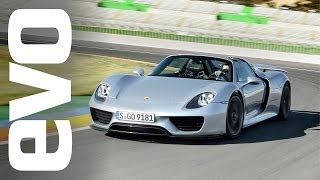 Porsche 918 Spyder first drive review  evo DIARIES [upl. by Naivad]