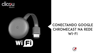 Meu Chromecast não acha minha rede WiFi o que fazer [upl. by Aklog]