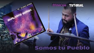 Somos tu Pueblo  Miel San Marcos Drum Cover [upl. by Aedni827]