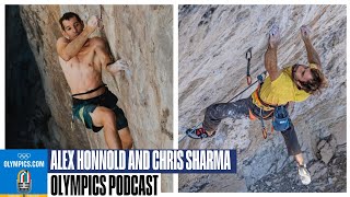 Climbing legends Alex Honnold Chris Sharma on historic Paris 2024 for sport climbing movement [upl. by Nere]