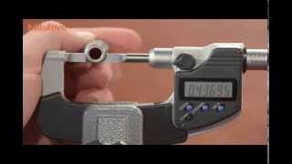 Mitutoyo Blade Micrometer [upl. by Eenolem]