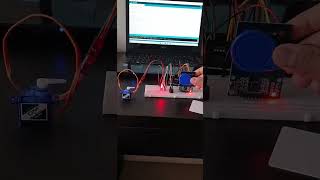 RFID Security System arduino electronic science [upl. by Aloysia]