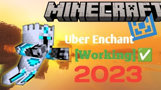 😱New Uber Enchant Plugin For Aternos  Minecraft Aternos  NEW  2023  YesSmartyPie [upl. by Ymmaj83]