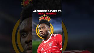 Alphonso Davies to Real Madrid 😳 trending [upl. by Sadnalor]