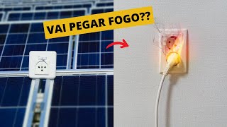 POSSO LIGAR UM SISTEMA DE ENERGIA SOLAR FOTOVOLTAICA NA TOMADA â˜€ï¸âš¡ COMO FUNCIONA ENERGIA SOLAR [upl. by Notgnilra]