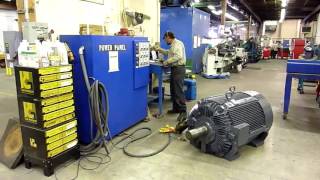 Testing Big AC Motor [upl. by Atimed]