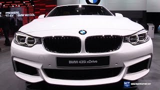 2016 BMW 435i xDrive  Exterior and Interior Walkaround  2016 Detroit Auto Show [upl. by Carrew]