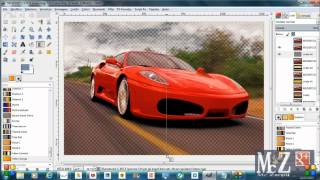 Speed Tutorial Gimp  Strumento Colore ad alfa  Color to Alpha tool [upl. by Eaned]