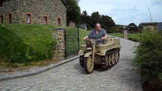 Taking a Kettenkrad out for a drive in the Ardennes [upl. by Porcia708]