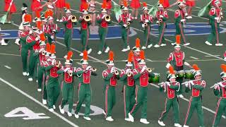 Porterville High Panther Marching Band Field Show at the 2022 BandARama [upl. by Emelen]